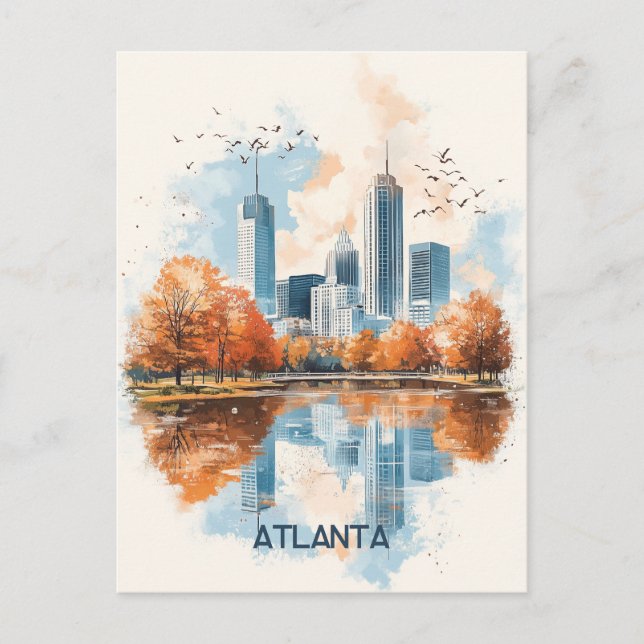 Postal Atlanta Georgia (Anverso)