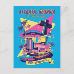 Postal Atlanta, Georgia – El viaje retro al estado del me