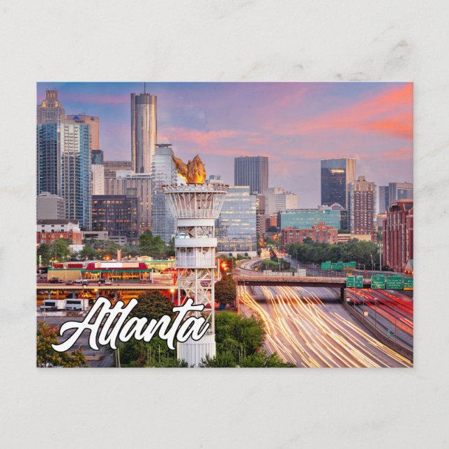 Postal Atlanta, Georgia, Estados Unidos (Anverso)
