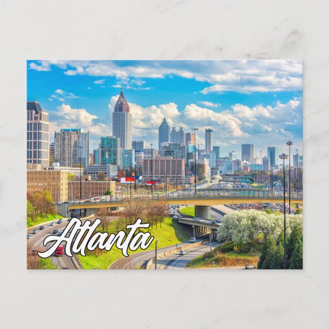 Postal Atlanta, Georgia, Estados Unidos (Anverso)