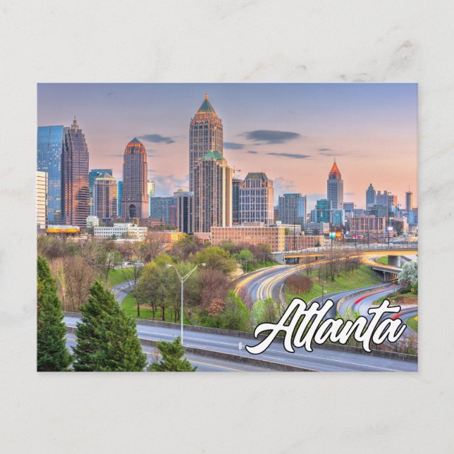 Postal Atlanta, Georgia, Estados Unidos (Anverso)