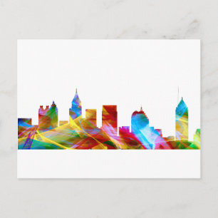 POSTAL ATLANTA GEORGIA SKYLINE VIBRANE -