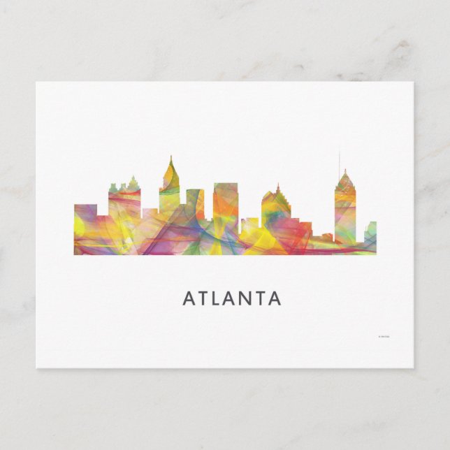 POSTAL ATLANTA GEORGIA SKYLINE WB1 - (Anverso)