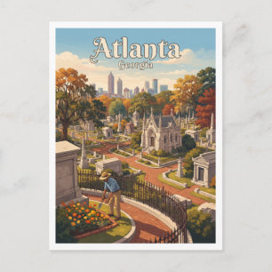 Postal Atlanta, Georgia — Viaje al cementerio Oakland