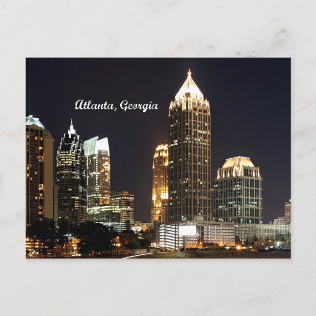 Postal Atlanta, línea aérea de Georgia (Anverso)