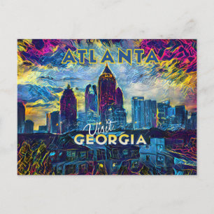 Postal Atlanta, Visita Georgia.