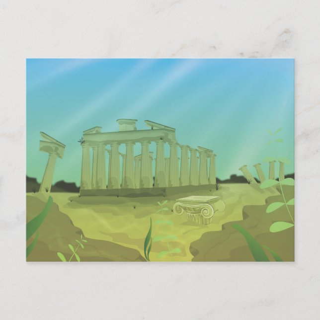 Postal Atlantas (Anverso)