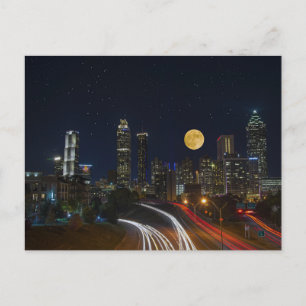 Postal Atlántica, Georgia cielo nocturno 