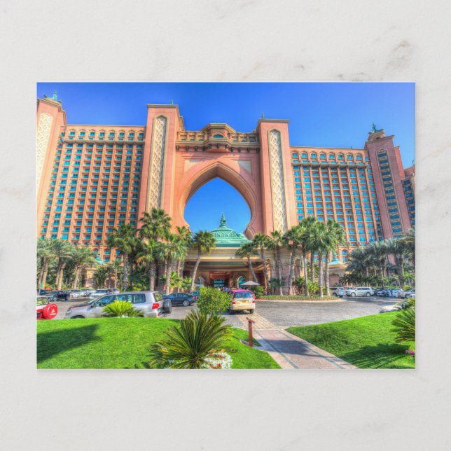 Postal Atlantis Palm Hotel Dubai (Anverso)