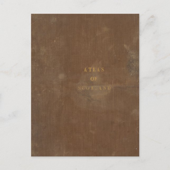 Postal Atlas de Escocia (Anverso)