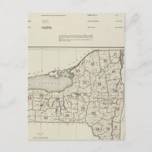 Postal Atlas del estado de Nueva York