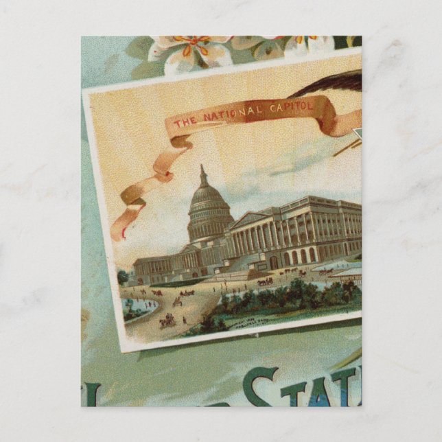 Postal Atlas illustradas de Arbuckles (Anverso)