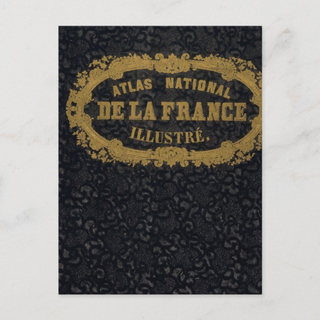 Postal Atlas National De France (Anverso)