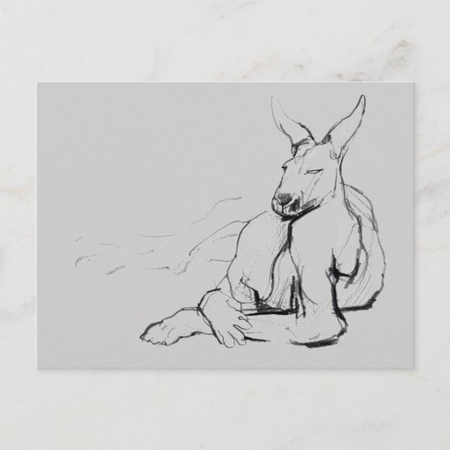 Postal Atleta de reclinación (Anverso)