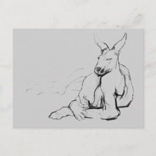 Postal Atleta de reclinación