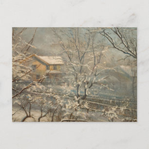 Postal Atmósfera matutina en Majorstuveien (Noruega)