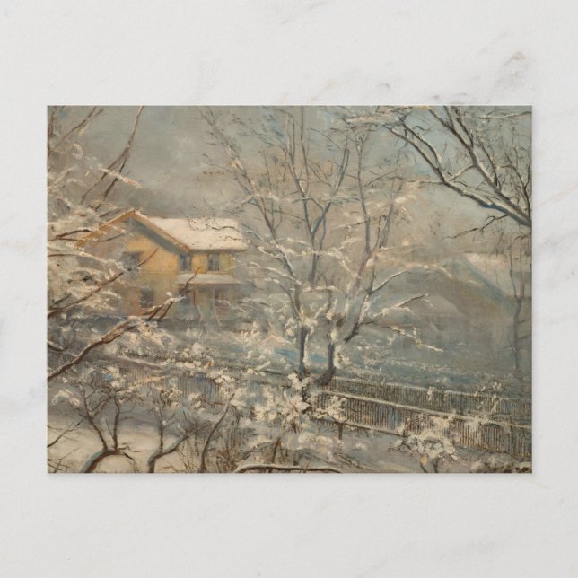 Postal Atmósfera matutina en Majorstuveien (Noruega) (Anverso)