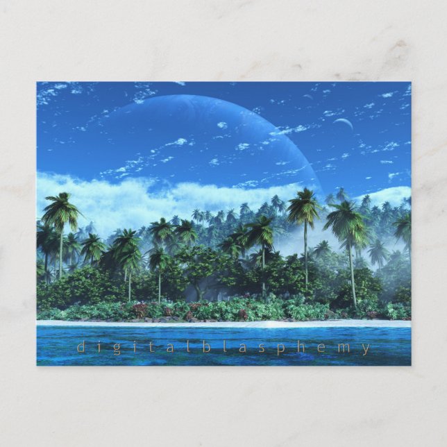 Postal Atolón (Anverso)