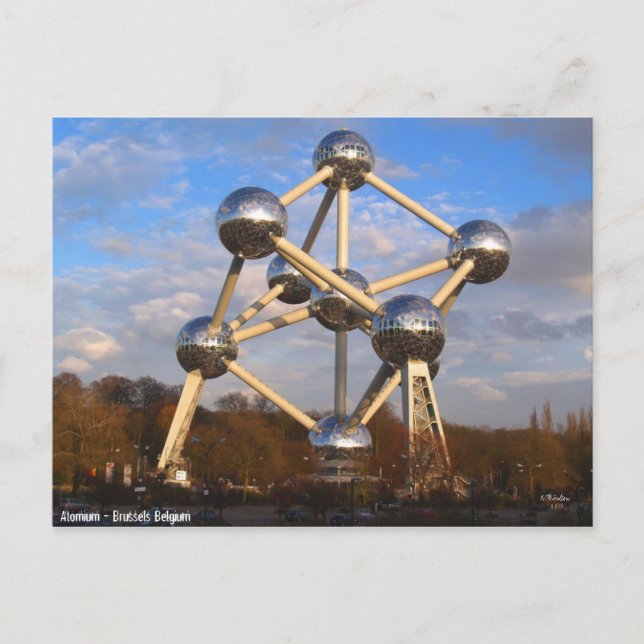 Postal Atomium (Anverso)