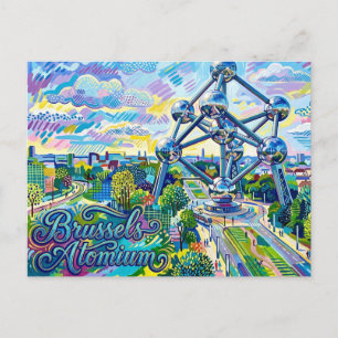 Postal Atomium Bélgica