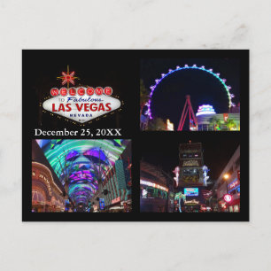 Postal Atracciones de Las Vegas #1 Postcard