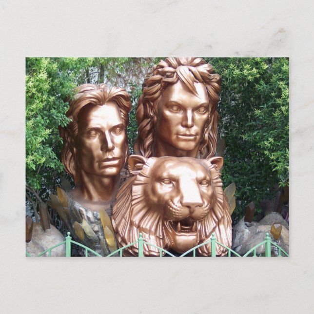 Postal Atracciones de Las Vegas Strip (Anverso)