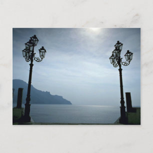 Postal Atrani, cerca de Amalfi, Italia en Europa