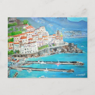Postal Atrani, Italia - Postcard