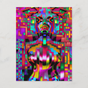 Postal Atrapado en un Glitch de Teleportal - Ken Gage Art