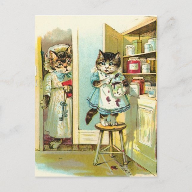 Postal Atrapados en la ley (Anverso)