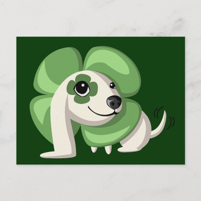 Postal Atrapar al perro (Anverso)