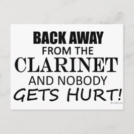 Postal Atrás Del Clarinet