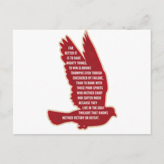 Postal Atrévete a cosas poderosas