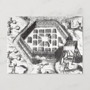 Postal Attack on an Iroquois village