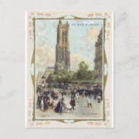 Au Bon Marche' 1900 Tour Palacio Victoriano Tarjet