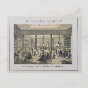 Postal Au Pauvre Jacques: El departamento de la tela