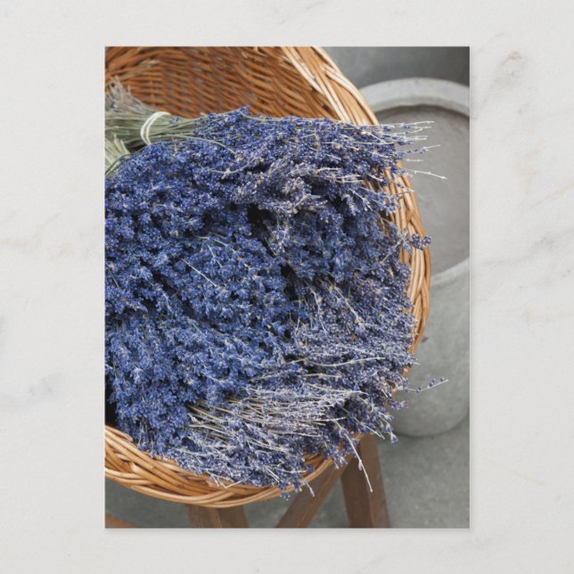 Postal Au pays des lavandes (Anverso)