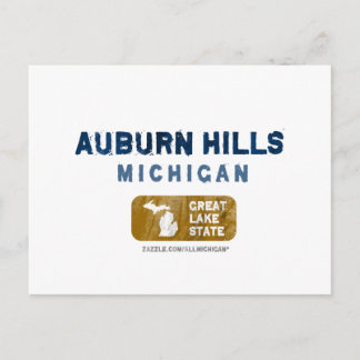 Postal Auburn Hills Michigan Great Lake State