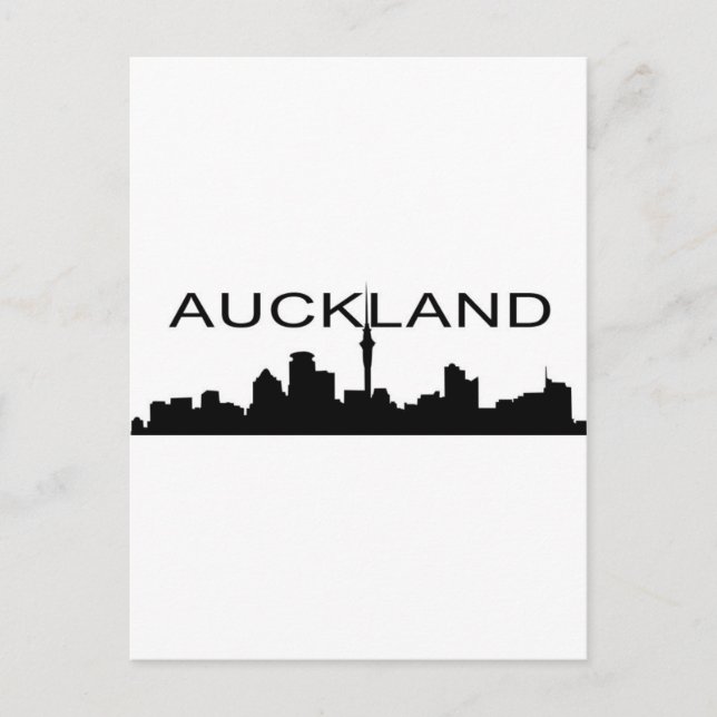 Postal Auckland (Anverso)