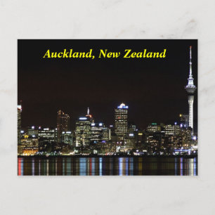 Postal Auckland New Zealand Postcard