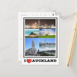 Postal Auckland - Nueva Zelanda - Me encanta -