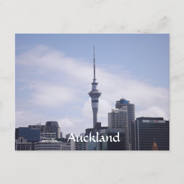 Postal Auckland Skyline (Anverso)