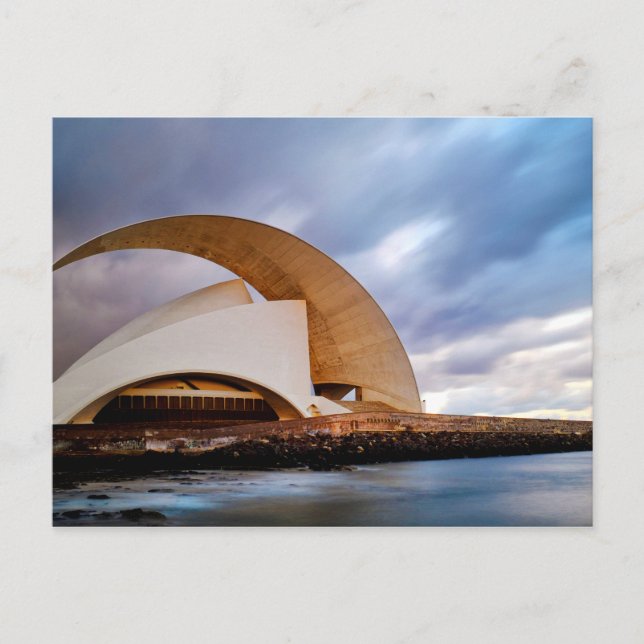 Postal Auditorio de Tenerife (Anverso)