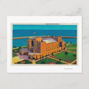 Postal Auditorio municipal de Long Beach, California