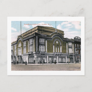 Postal Auditorio sinfónico, Newark NJ 1915 Vintage