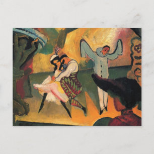 Postal August Macke - Ballet ruso