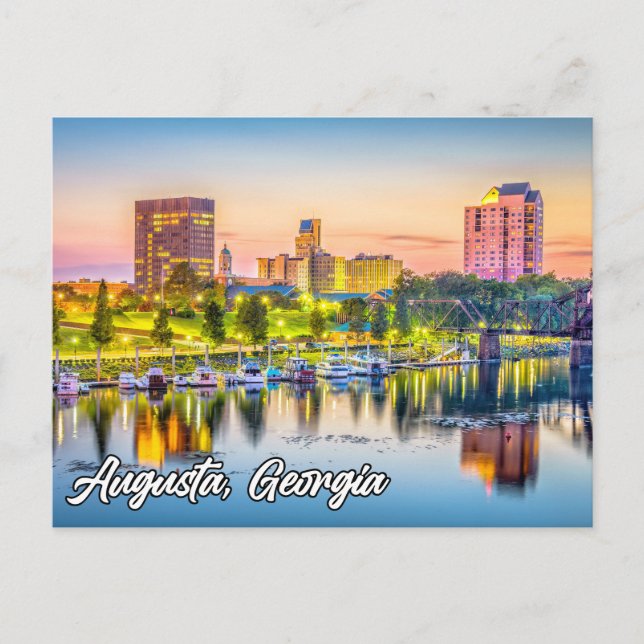 Postal Augusta, Georgia, Estados Unidos (Anverso)
