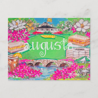 Postal Augusta National Icons