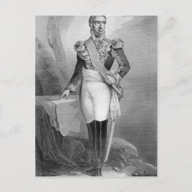 Postal Auguste Frederic Louis Viesse de Marmont (Anverso)