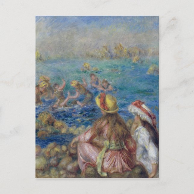 Postal Auguste Renoir - Bathers (Anverso)